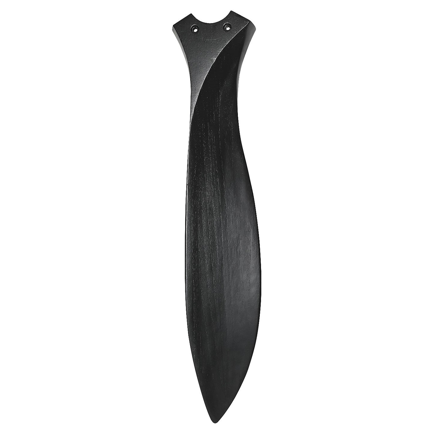 ECO AIRSCREW ceiling fan, rotor blade Ø 1520 mm, matt black / brass.