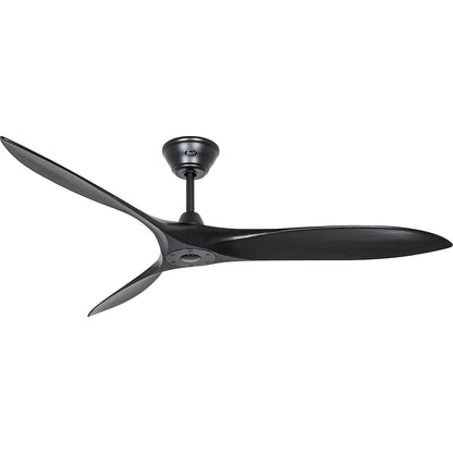 ECO AIRSCREW ceiling fan, rotor blade Ø 1520 mm, matt black / matt black.
