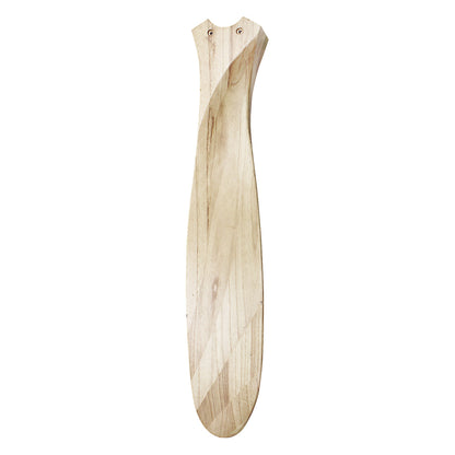 ECO GENUINO ceiling fan, rotor blade Ø 1800 mm, natural finish / chrome.