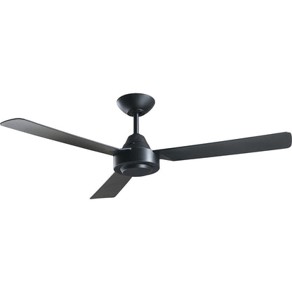 CALYPSO ceiling fan with wall switch, rotor blade Ø 1220 mm, black.