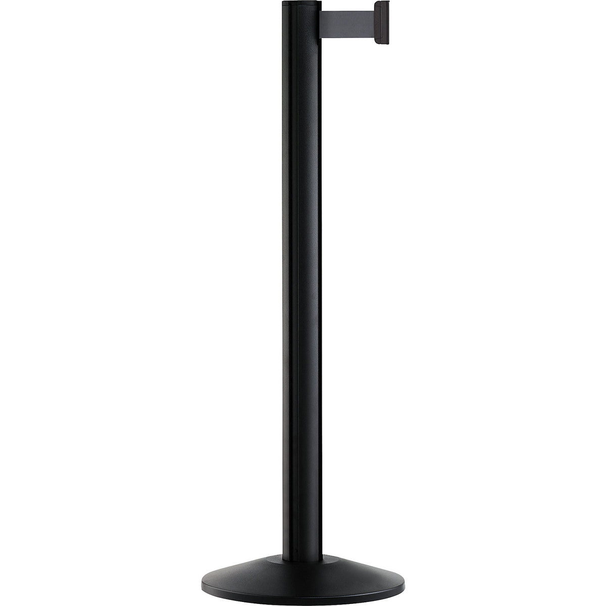 Beltrac EXTEND belt post, aluminium, post black, belt silver grey.