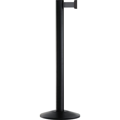 Beltrac EXTEND belt post, aluminium, post black, belt silver grey.