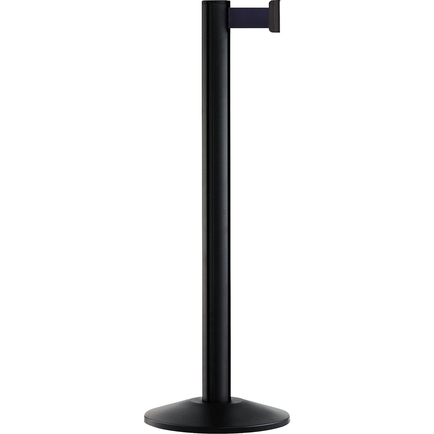 Beltrac EXTEND belt post, aluminium, post black, belt dark blue.