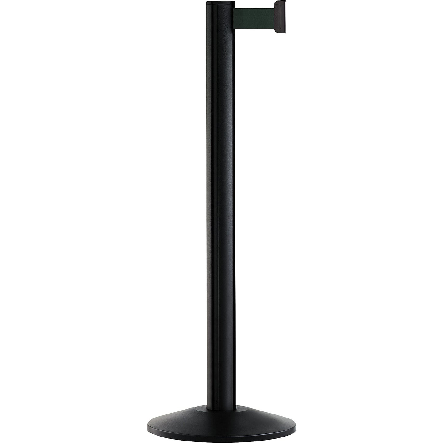 Beltrac EXTEND belt post, aluminium, post black, belt green.