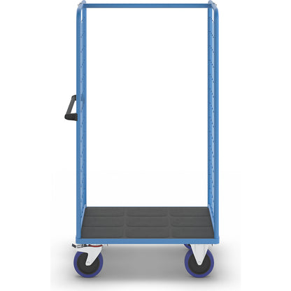 Shelf truck, with mesh panels on two sides, platform LxW 975 x 700 mm.