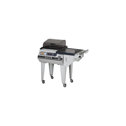 Minipack hood shrinking machine, for products up to 400 x 250 x 160 mm, grey.