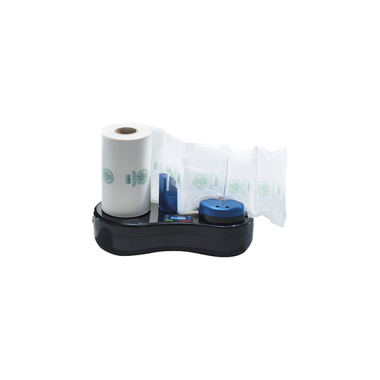 AirBoy® Nano3 and Nano4 air cushion film, made of vegetable raw materials, LxW 250 m x 210 mm.