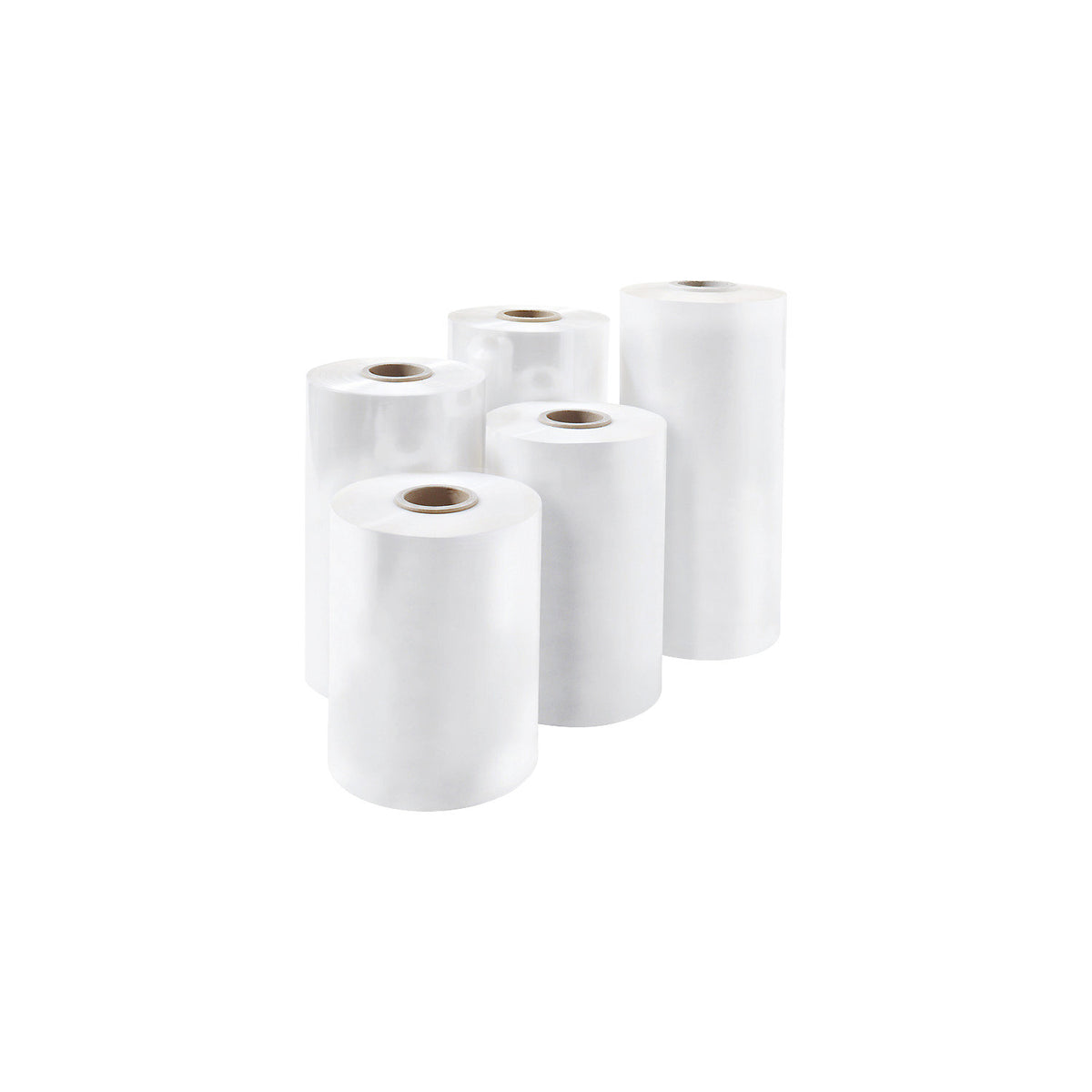 Multi-purpose fine shrink film, 19 µm thick, roll LxW 1070 m x 250 mm.