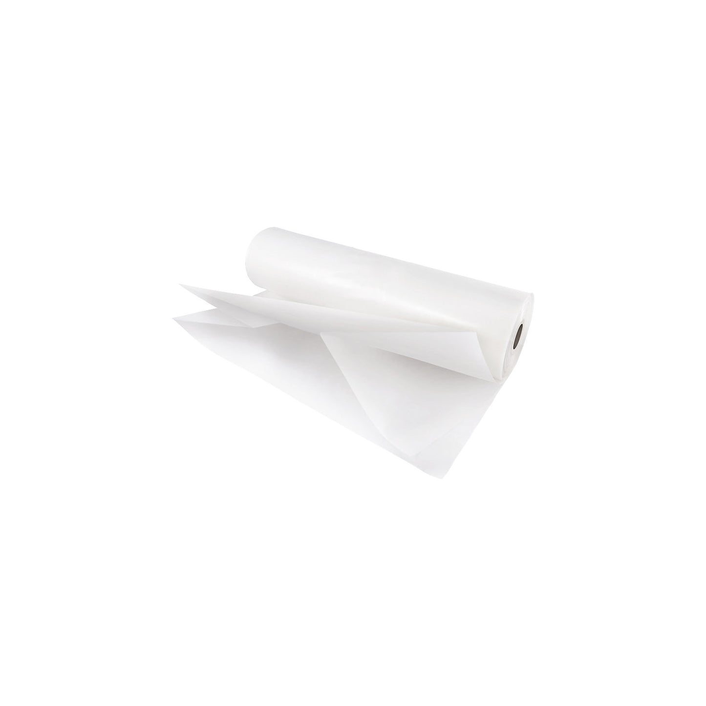 Polyethylene shrink flat film, thickness 150 µm, roll LxW 150 m x 1000 mm.