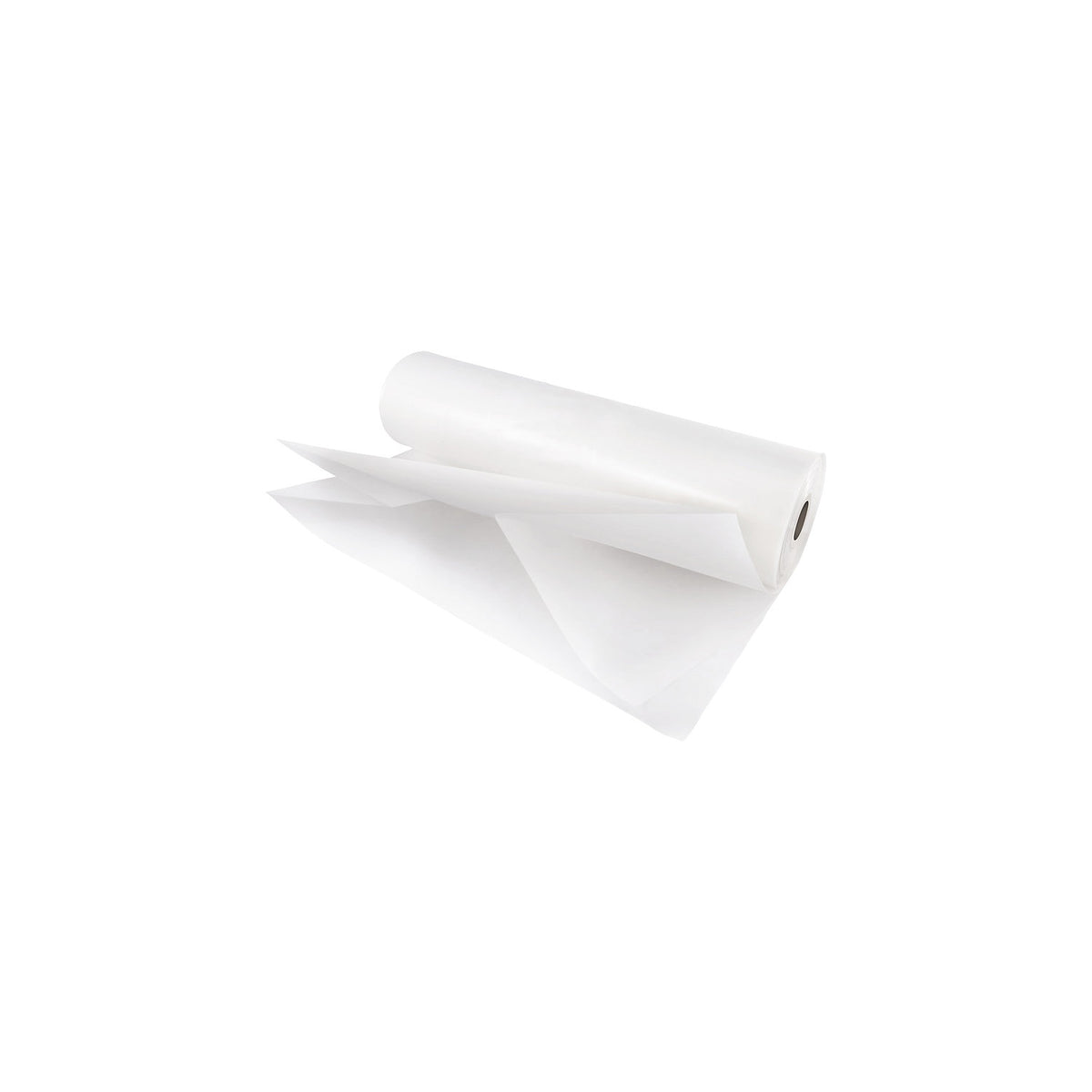 Polyethylene shrink flat film, thickness 175 µm, roll LxW 80 m x 1200 mm.
