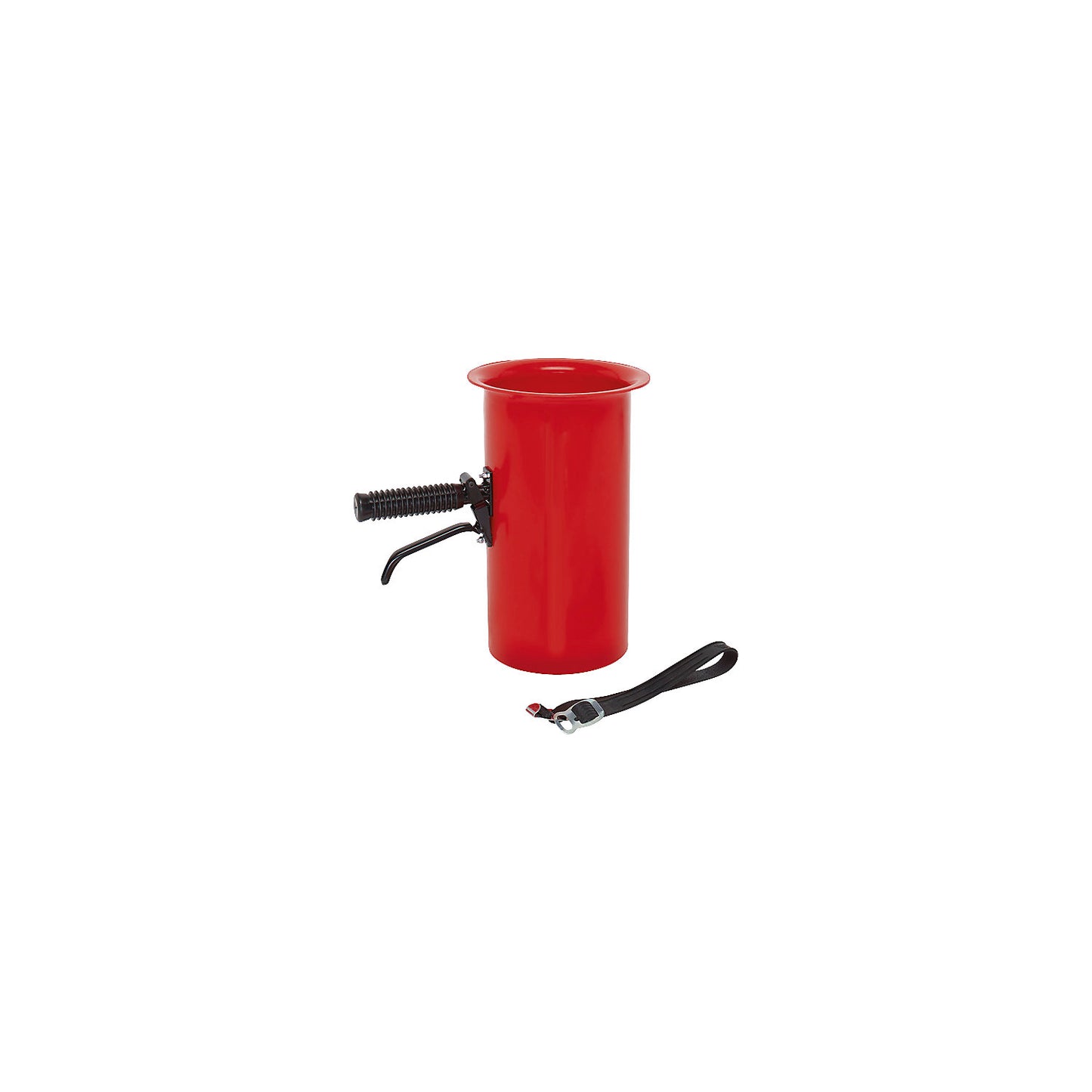flo-pak® feed hopper, with dosing handle and bungee cord, for bulk filling material.