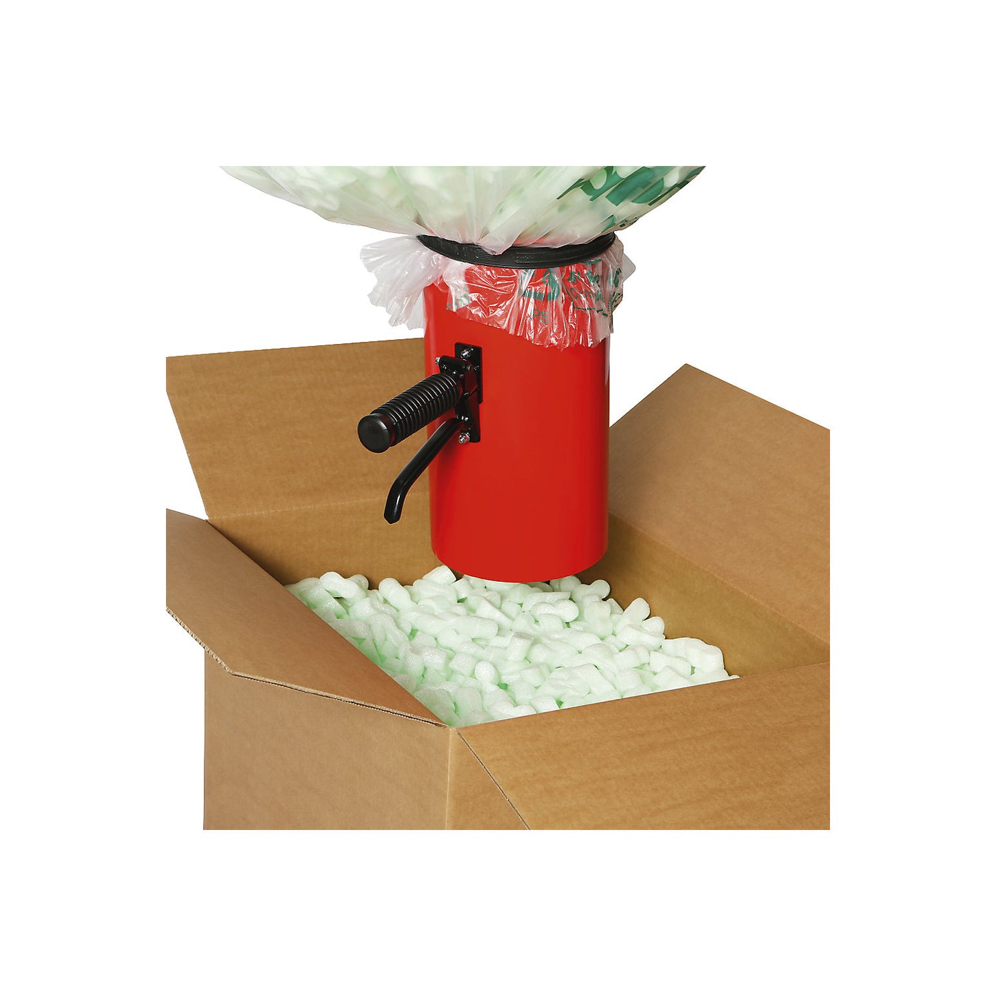flo-pak® economy set, with feed hopper and suspension mechanism, green.