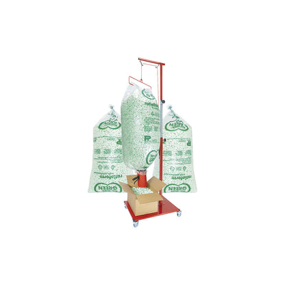 flo-pak® economy set, with feed hopper and suspension mechanism, green.