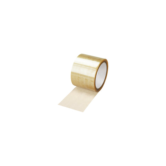 High-Tack PP packing tape, rubber, pack of 6 rolls, transparent, tape width 75 mm.
