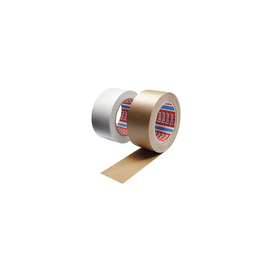 Paper packing tape, tesa® 4313, pack of 6 rolls, brown, tape width 50 mm.