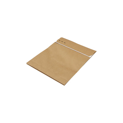 Folding bag, kraft paper, suitable for returns, LxW 430 x 320 mm, pack of 100.
