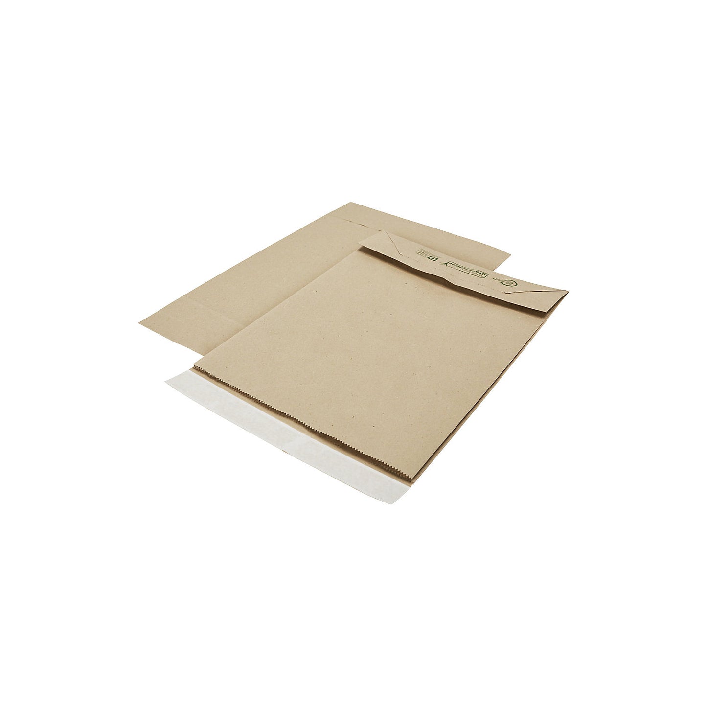 Folding bag, made of grass paper, LxW 430 x 300 mm, pack of 200.