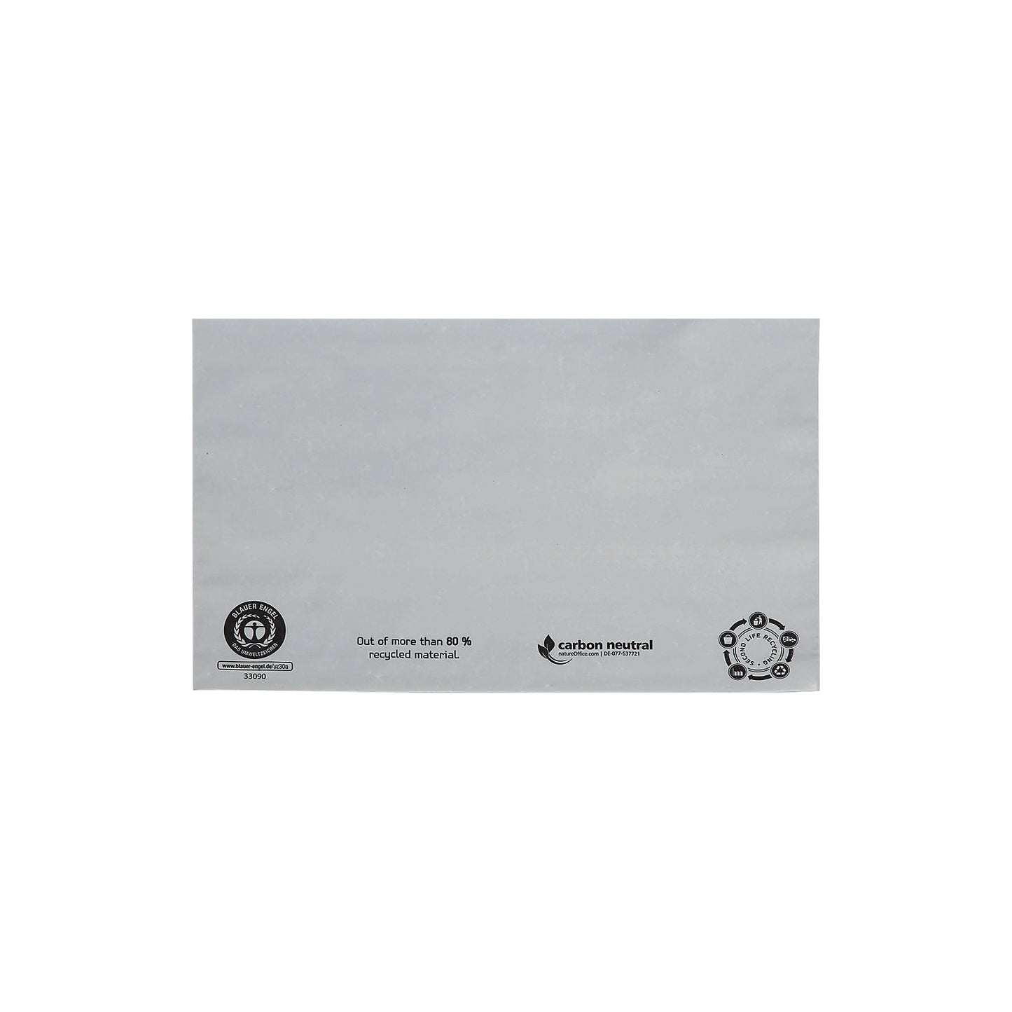 Dispatch bag, opaque, PCR-LDPE, 50 µm, pack of 1000, LxW 325 x 245 mm.