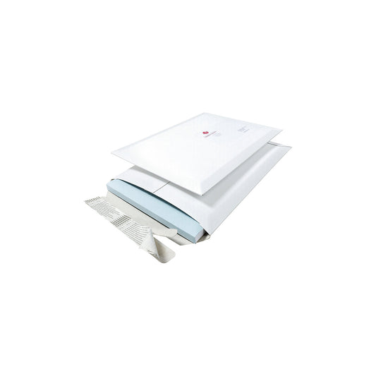 Printstar dispatch bags, white, pack of 100, internal LxW 265 x 210 mm.