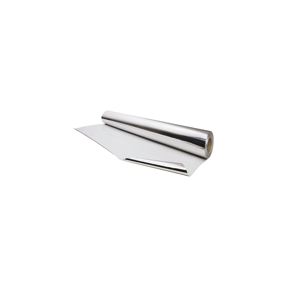 Laminated aluminium film, LxW 100 m x 1500 mm, silver.