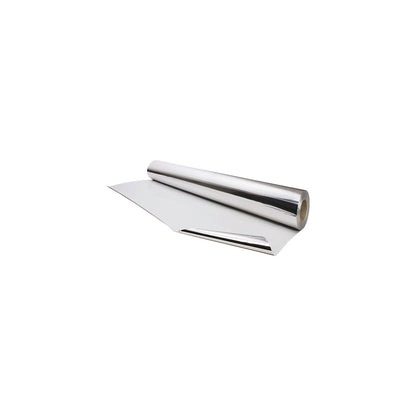 Laminated aluminium film, LxW 100 m x 1500 mm, silver.