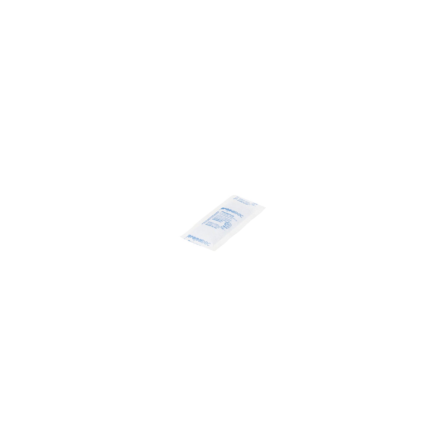 Desiccant bags, white, LxWxH 85 x 40 x 8 mm, pack of 1200.