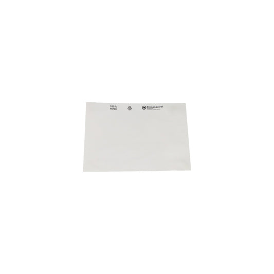 Document pouches made of paper, transparent, pack of 1000, LxW 175 x 131 mm.