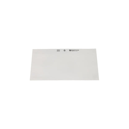 Document pouches made of paper, transparent, pack of 1000, LxW 240 x 131 mm.