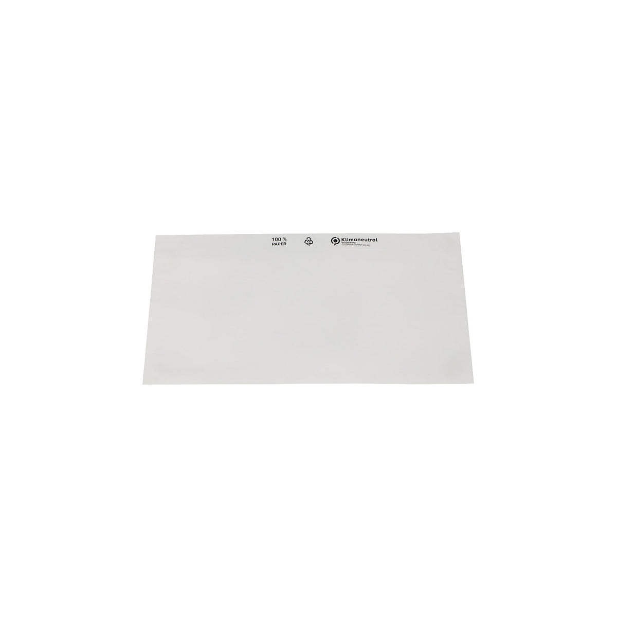 Document pouches made of paper, transparent, pack of 1000, LxW 240 x 131 mm.