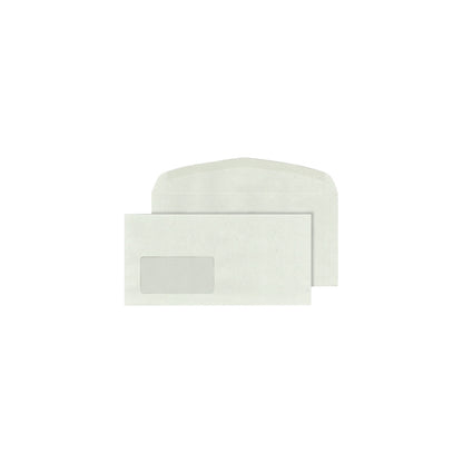 Envelopes, recycled paper, format C6/C5, with window, pack of 1000.