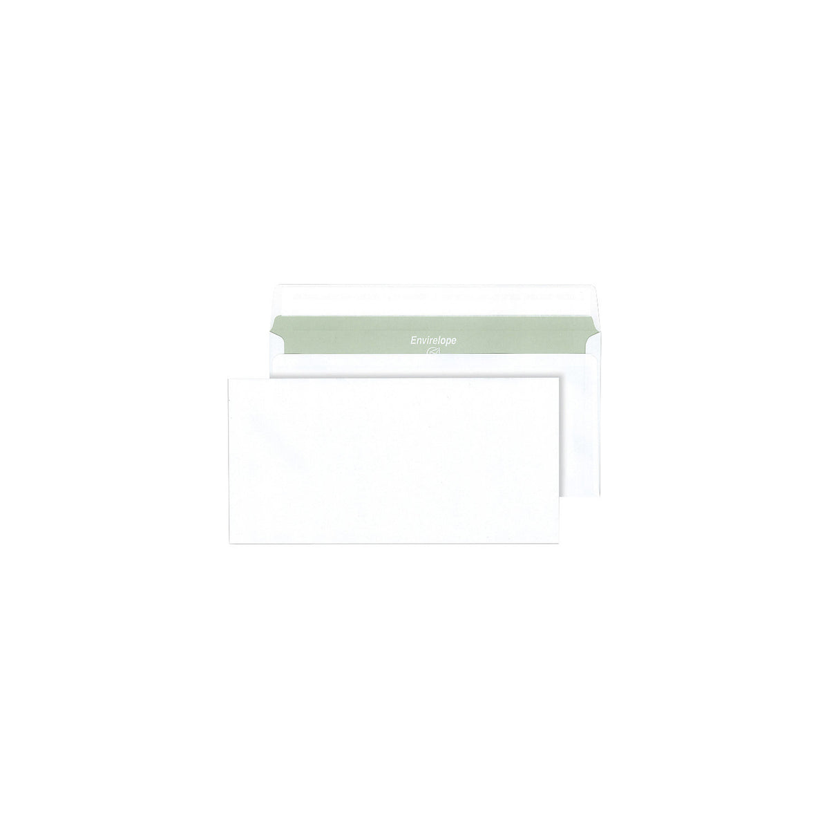Envirelope® envelopes, white, format long, pack of 1000.