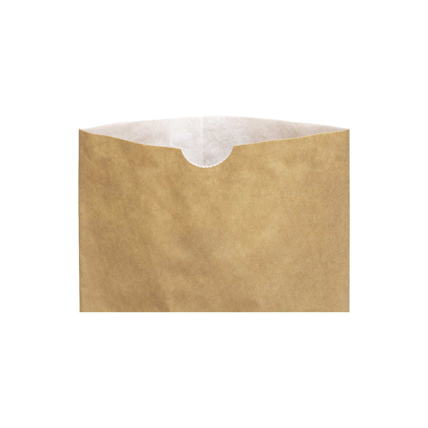 Cross bottom bags, 2-ply, made of kraft paper, parchment substitute, LxW 260 x 165 mm, pack of 500.
