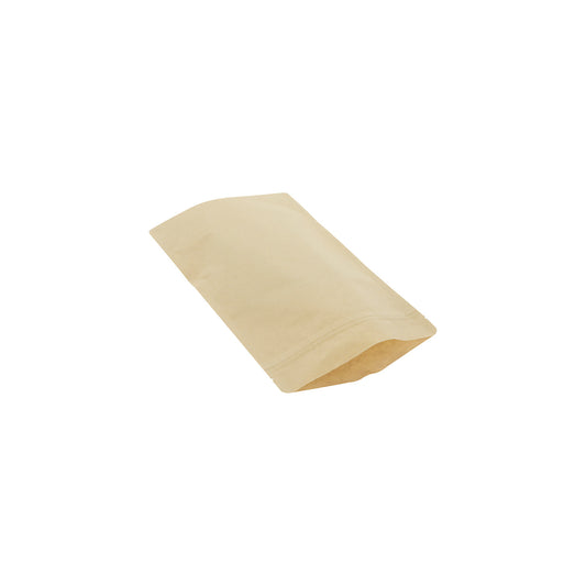 Stand-up pouches, brown, pack of 100, LxW 290 x 180 mm.