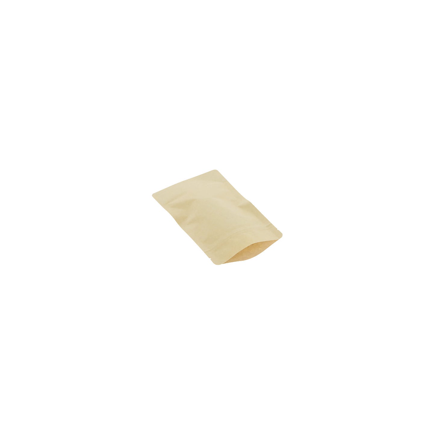 Stand-up pouches, brown, pack of 100, LxW 185 x 110 mm.