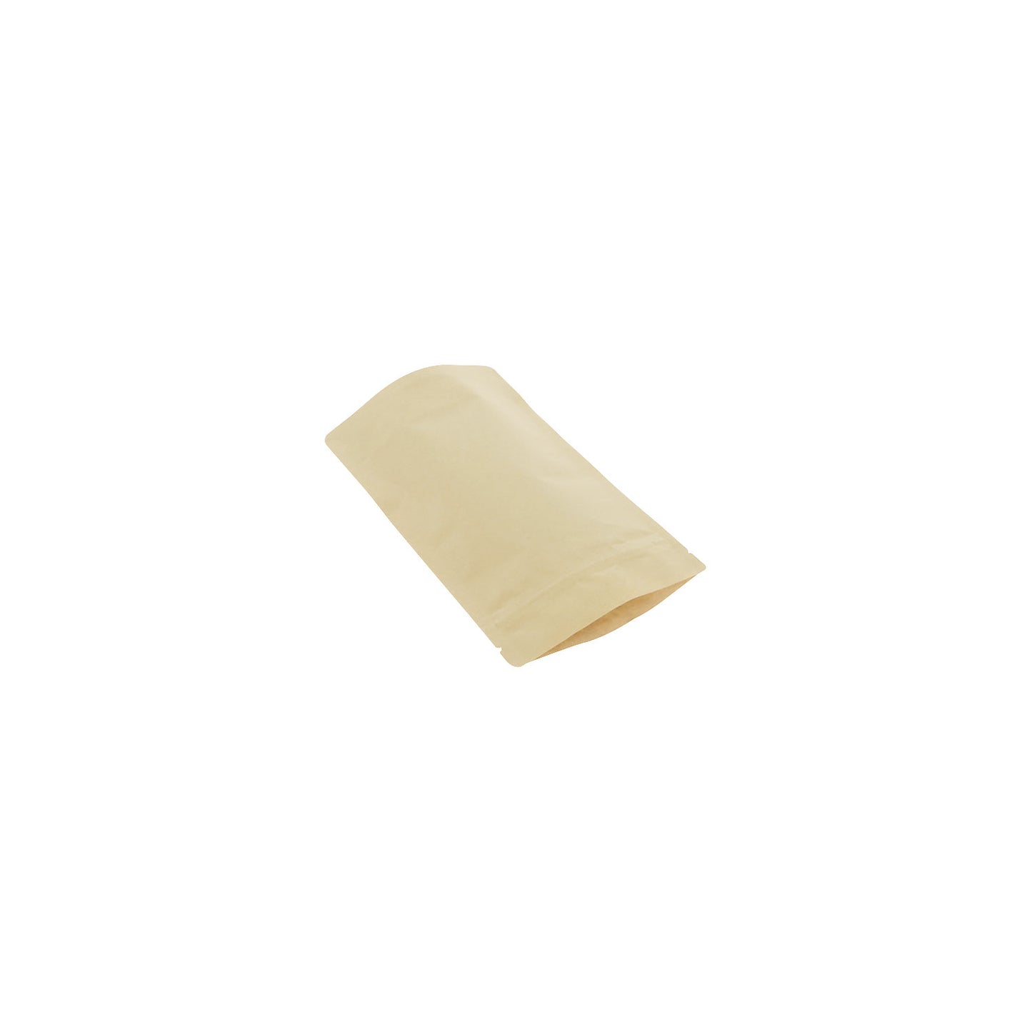Stand-up pouches, brown, pack of 100, LxW 225 x 130 mm.