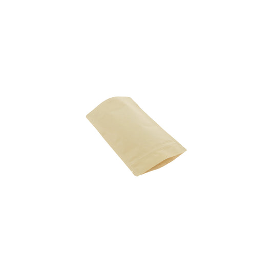 Stand-up pouches, brown, pack of 100, LxW 225 x 130 mm.