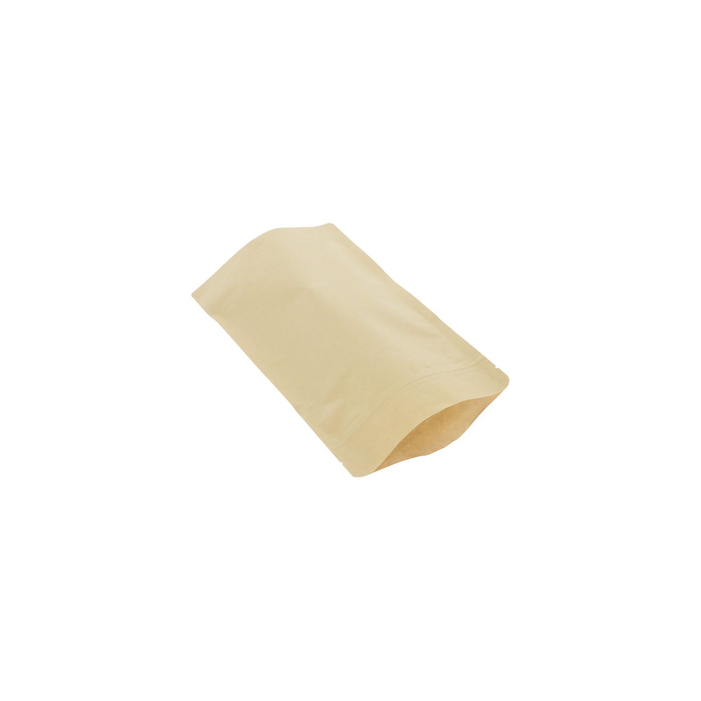 Stand-up pouches, brown, pack of 100, LxW 270 x 160 mm.