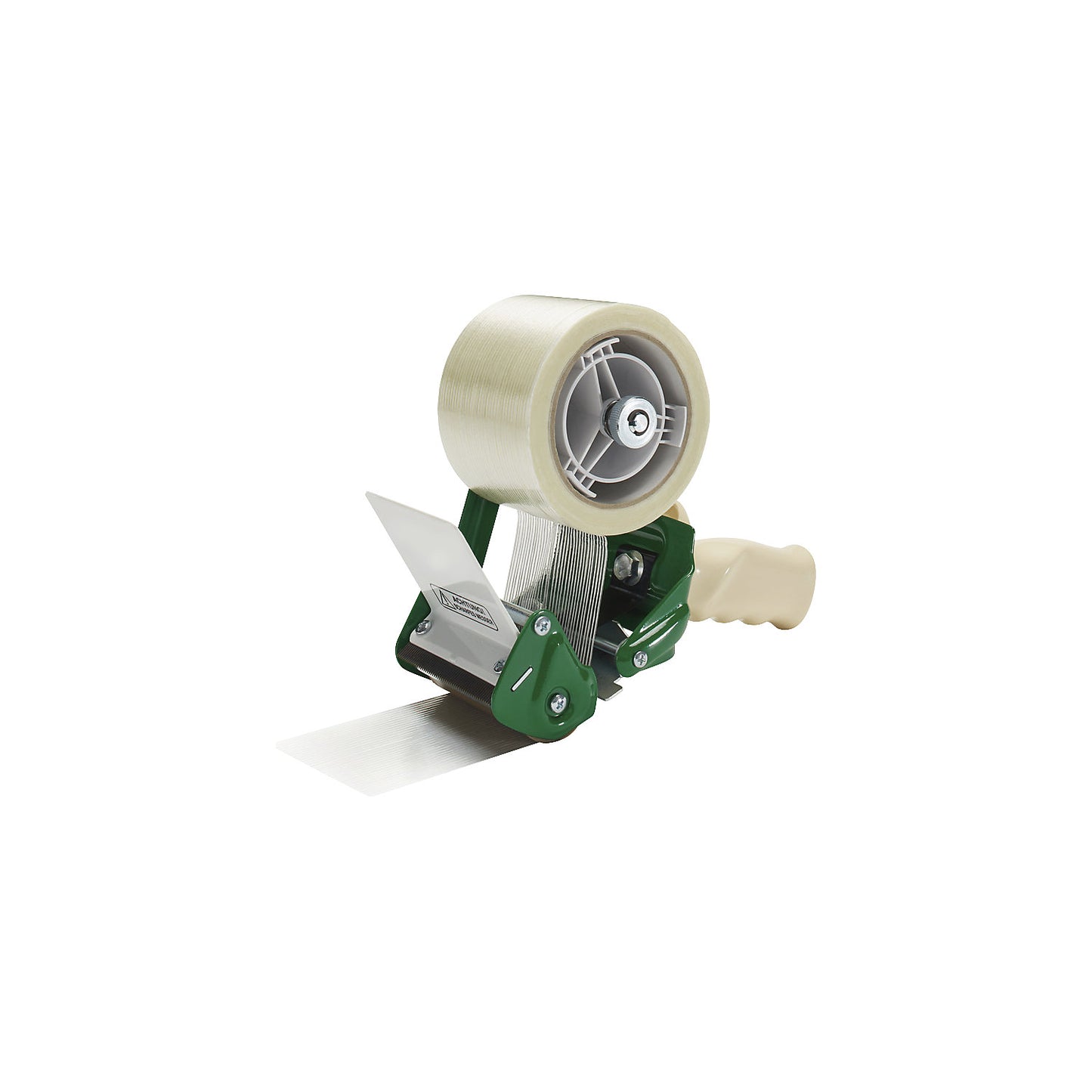 Filament dispenser, extra wide, with brake, for tape widths 50 / 75 mm.