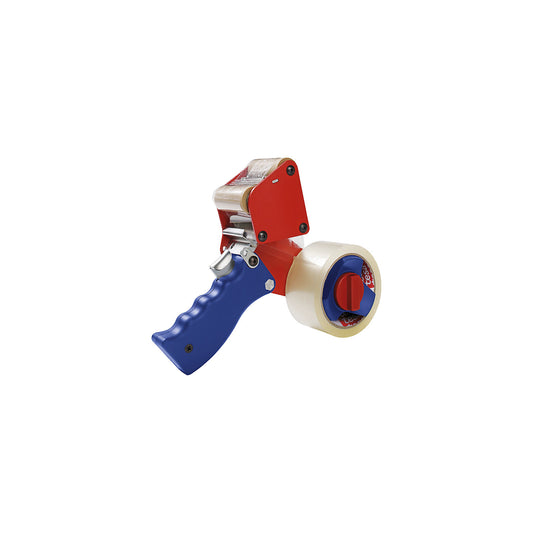 Professional handheld dispenser, with adjustable brake, for tape width 50 mm.
