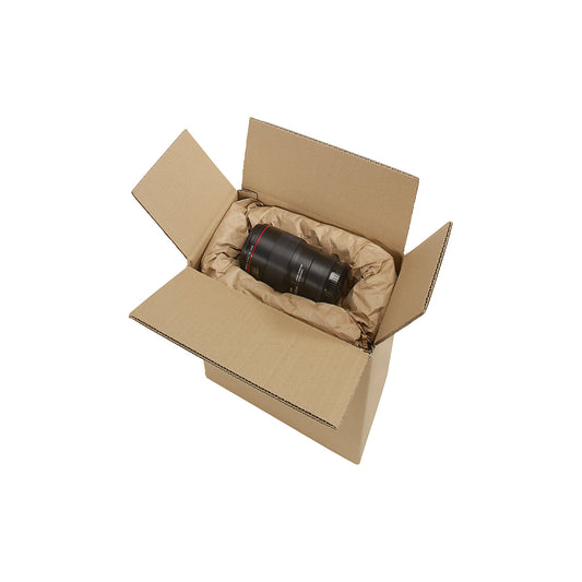 Paper cushion pads, pack of 100, brown, LxW 180 x 300 mm.
