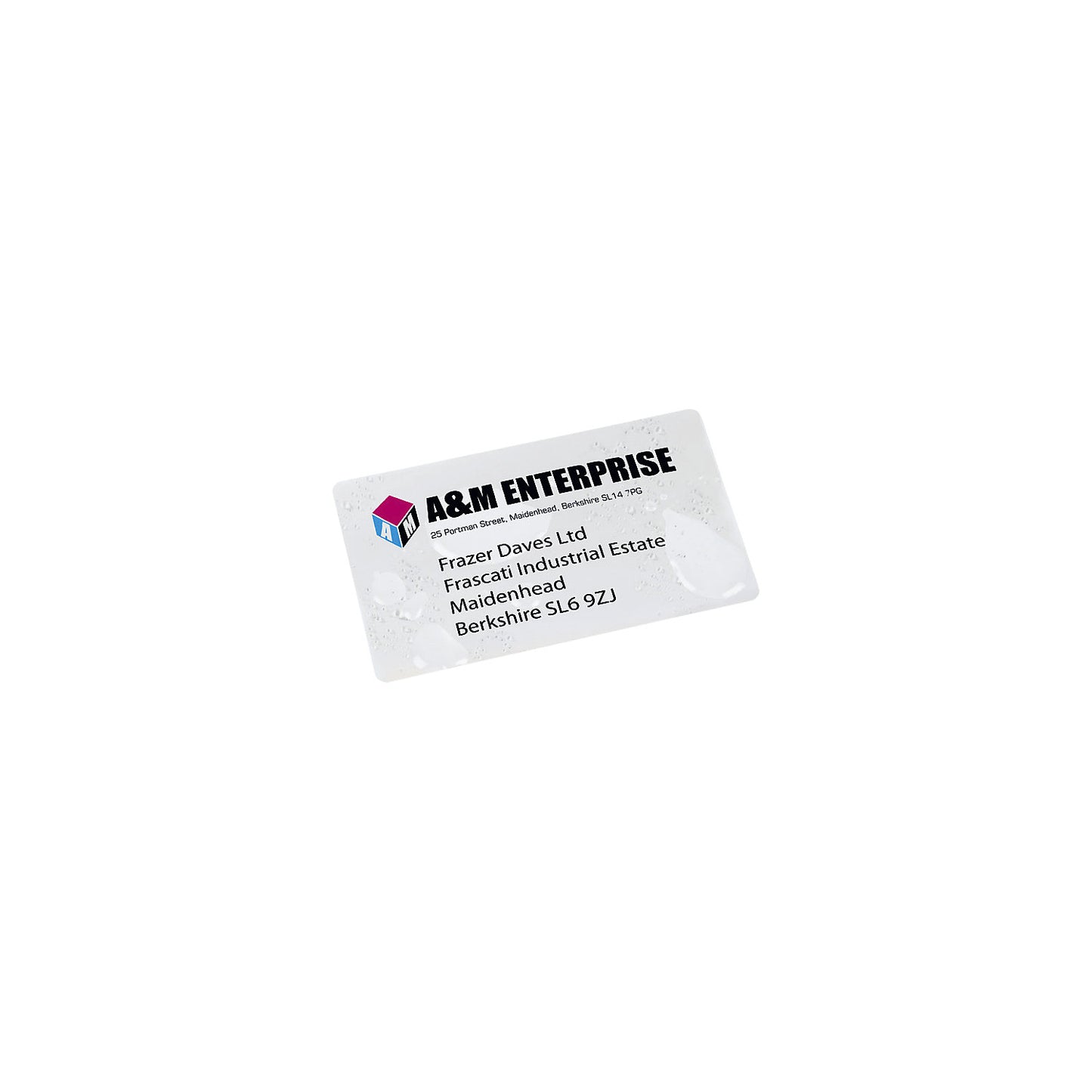 Weatherproof shipping labels, tear proof, LxW 99.1 x 139 mm, pack of 100 labels.