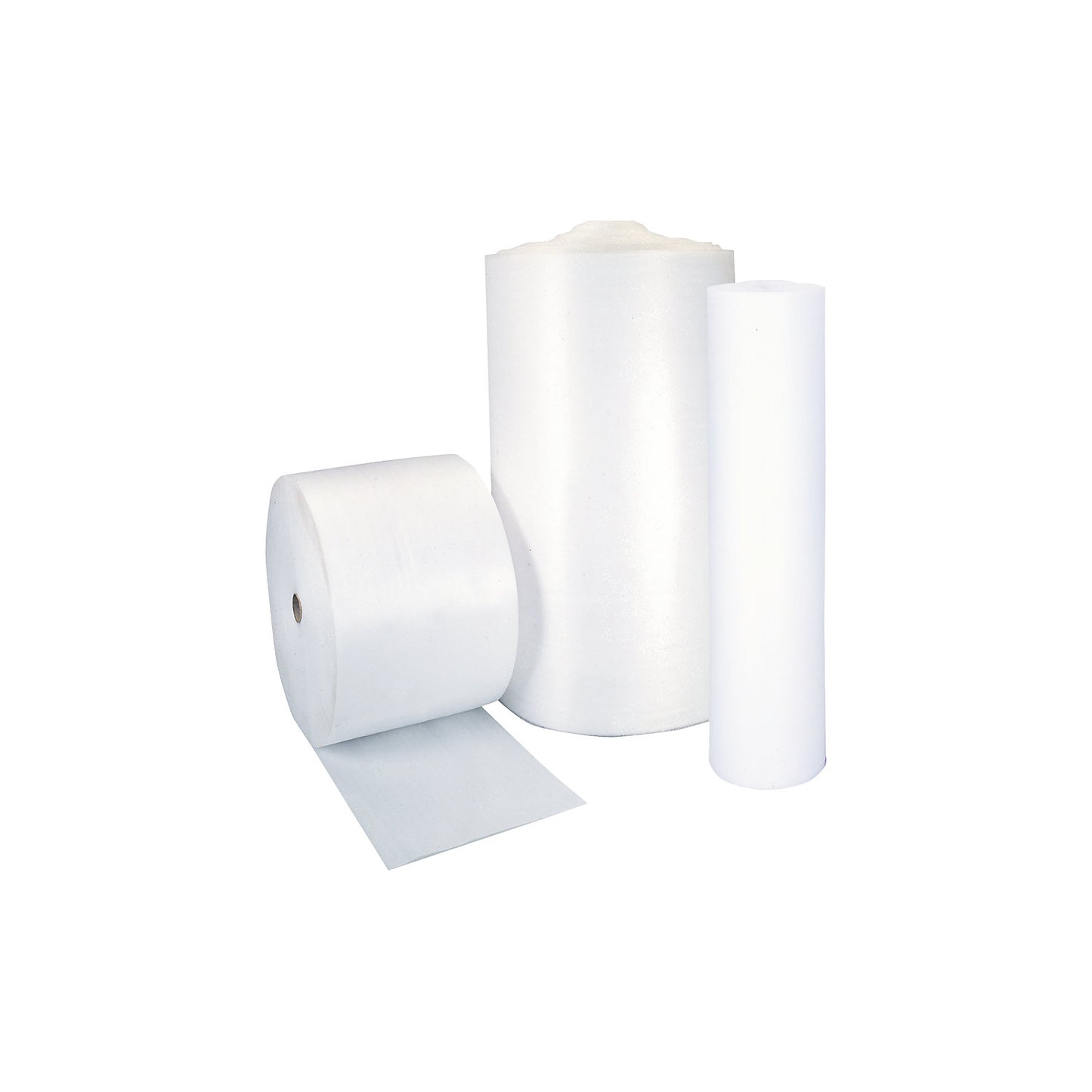 Foam film, roll length 125 m, roll width 600 mm.