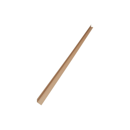 Edge protection strip, made of solid cardboard, 3 mm, side dimensions 50 x 50 mm, length 1500 mm, pack of 30.