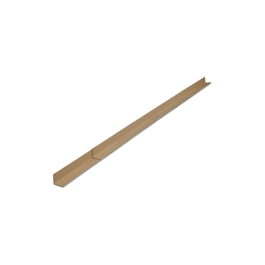 Edge protector, made of solid cardboard, perforated, side dimensions 50 x 50 mm, length 1140 mm, pack of 30.