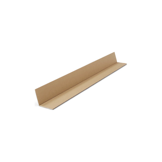 Edge protection profiles, made of corrugated cardboard, single fluted, side dimensions 100 x 100 mm, pack of 40.