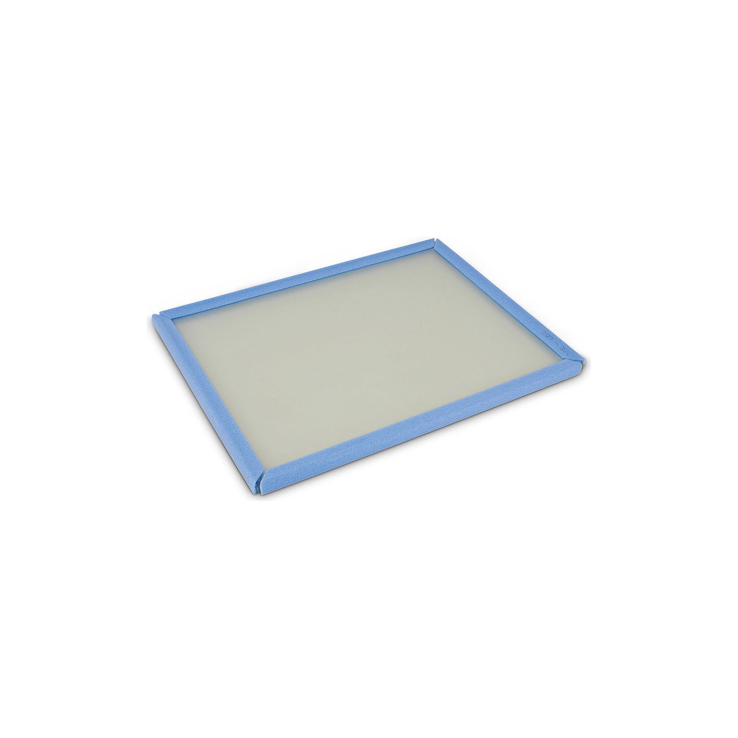 Edge protection corner, blue, U-shape, 550 m, edge thickness 8 - 12 mm.