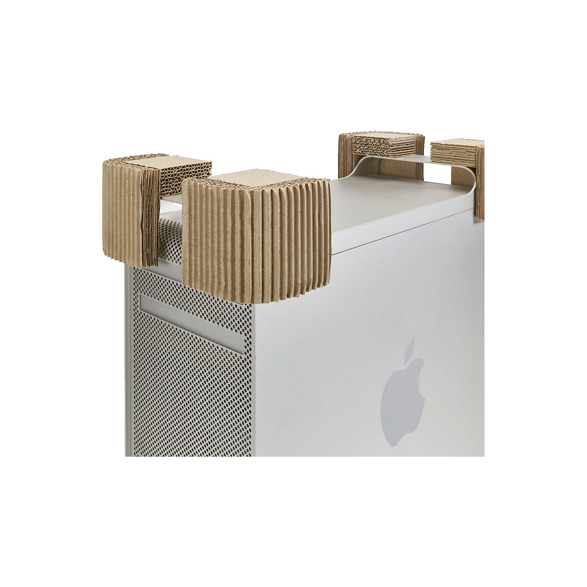 Corrugated cardboard padding, corners, baseline, pack of 100.