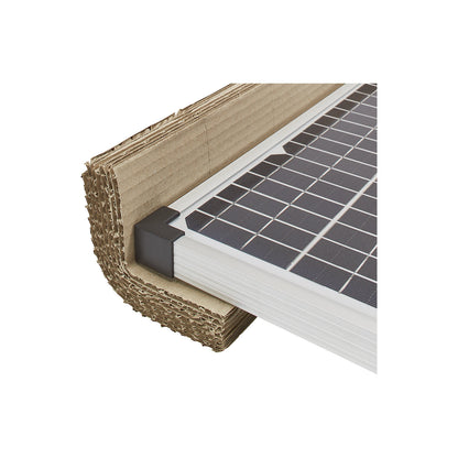 Corrugated cardboard padding, L-profile, topline, pack of 252.