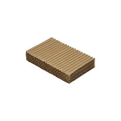 Corrugated cardboard padding, sheets, topline, pack of 258.