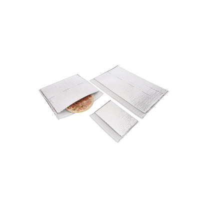 Insulated bubble wrap bag, aluminium lined, pack of 10, LxW 400 x 400 mm.